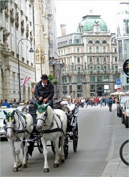 Die historischen Straßen von Wien