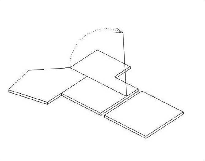 Montageplan für ein kleines Haus - Foto - 03