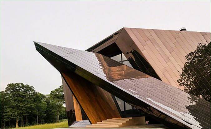 Das Design des ungewöhnlichen Sculptural Home