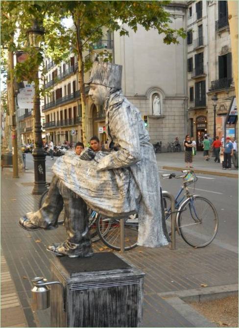 Das Ras Lambras-Denkmal in Barcelona