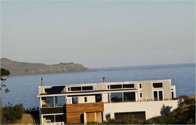 Innenraum des Familienhauses Harding House von Athfield Architects, Neuseeland