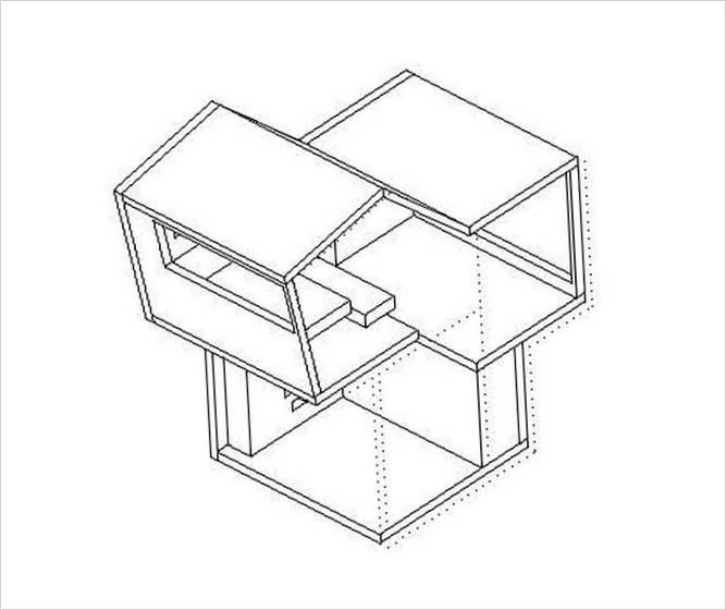 Montageplan für ein kleines Haus - Foto - 13