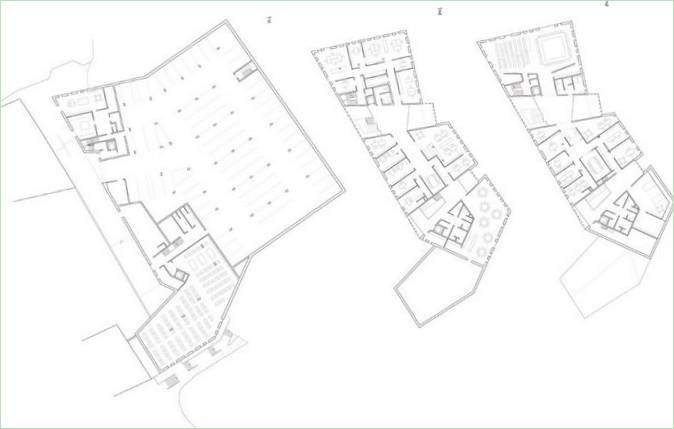 Städtische Architektur: Bauplan eines Gebäudes in Jumbloo - Foto 5