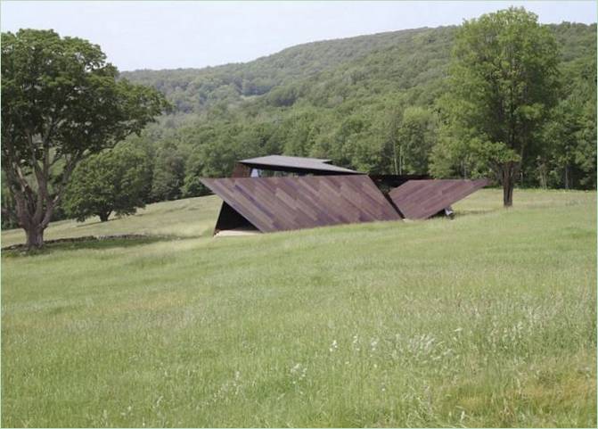 Ungewöhnliches Hausdesign Skulpturales Haus