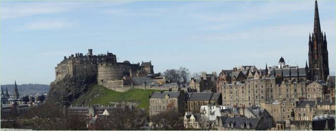 Edinburgh Castle in Schottland