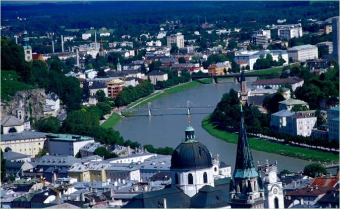 Blick auf Salzburg