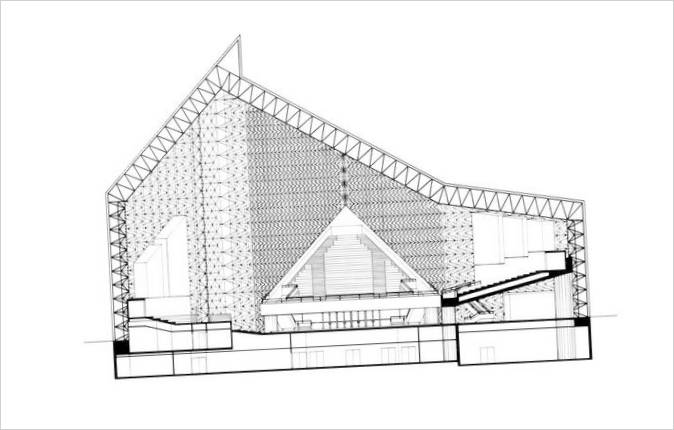 Die Kristallkathedrale von Philip Johnson