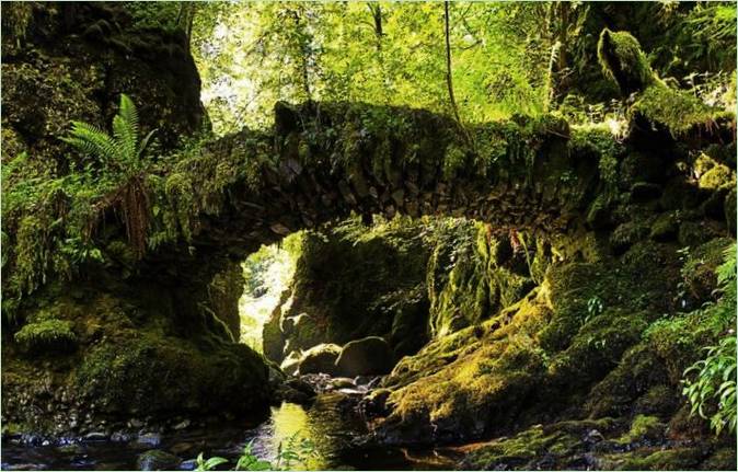 Magische Brücke in Schottland