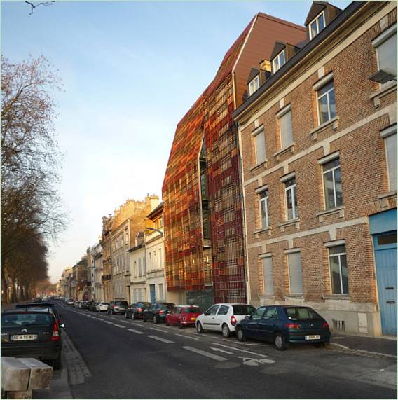 Rathaus in Amiens, Frankreich