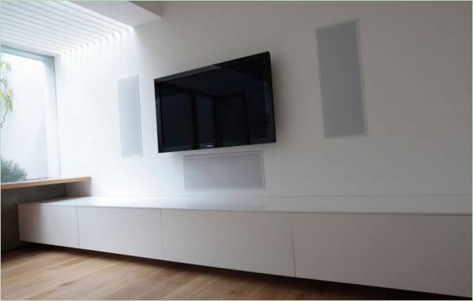 Interieur eines Privathauses in London