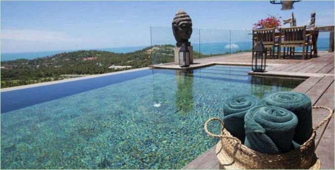 Der Pool der Villa Belle auf Koh Samui